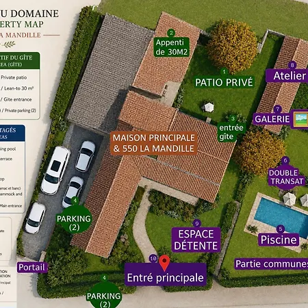 Lejlighed Atelier De La Mandille *